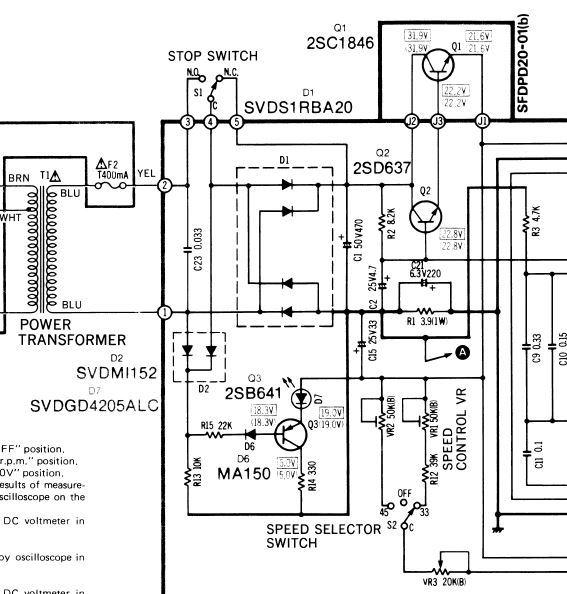 Detail des Schaltplans